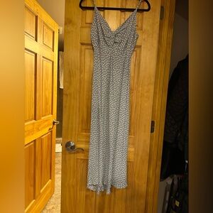 Abercrombie & Fitch Polka Dot Twist Front Dress